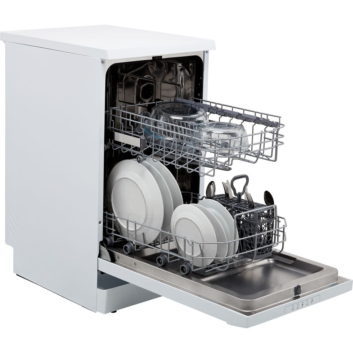 Candy CDPH2L1049W Slimline Dishwasher - White - E Rated