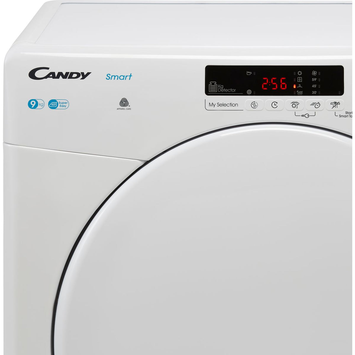 Candy Smart CSEC9DF 9Kg Condenser Tumble Dryer - White - B Rated