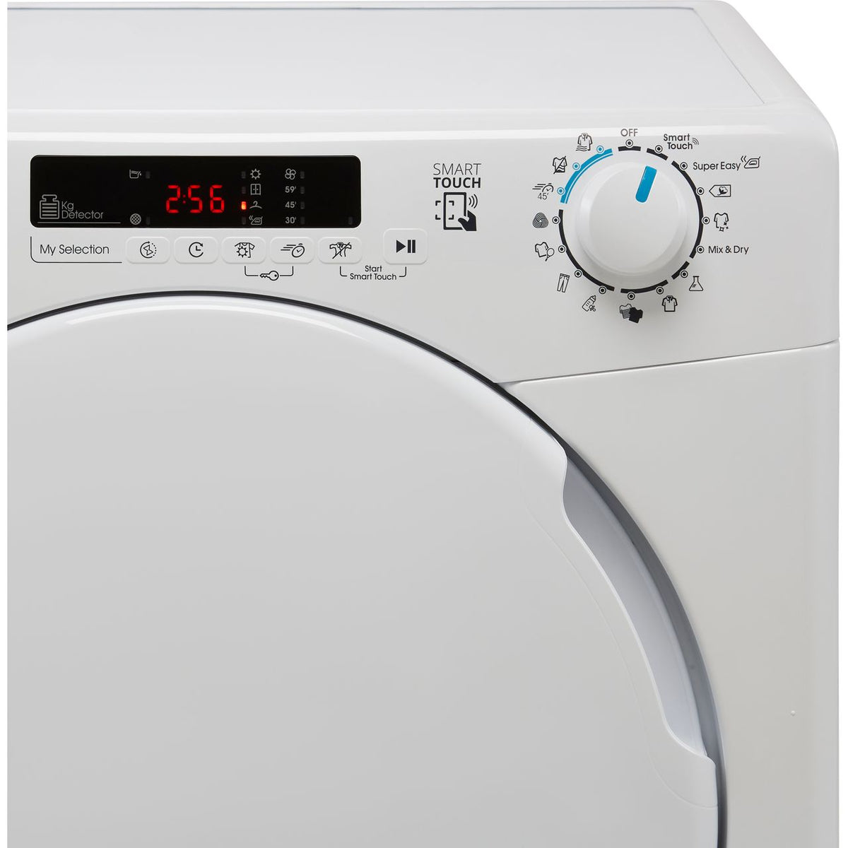 Candy Smart CSEC9DF 9Kg Condenser Tumble Dryer - White - B Rated