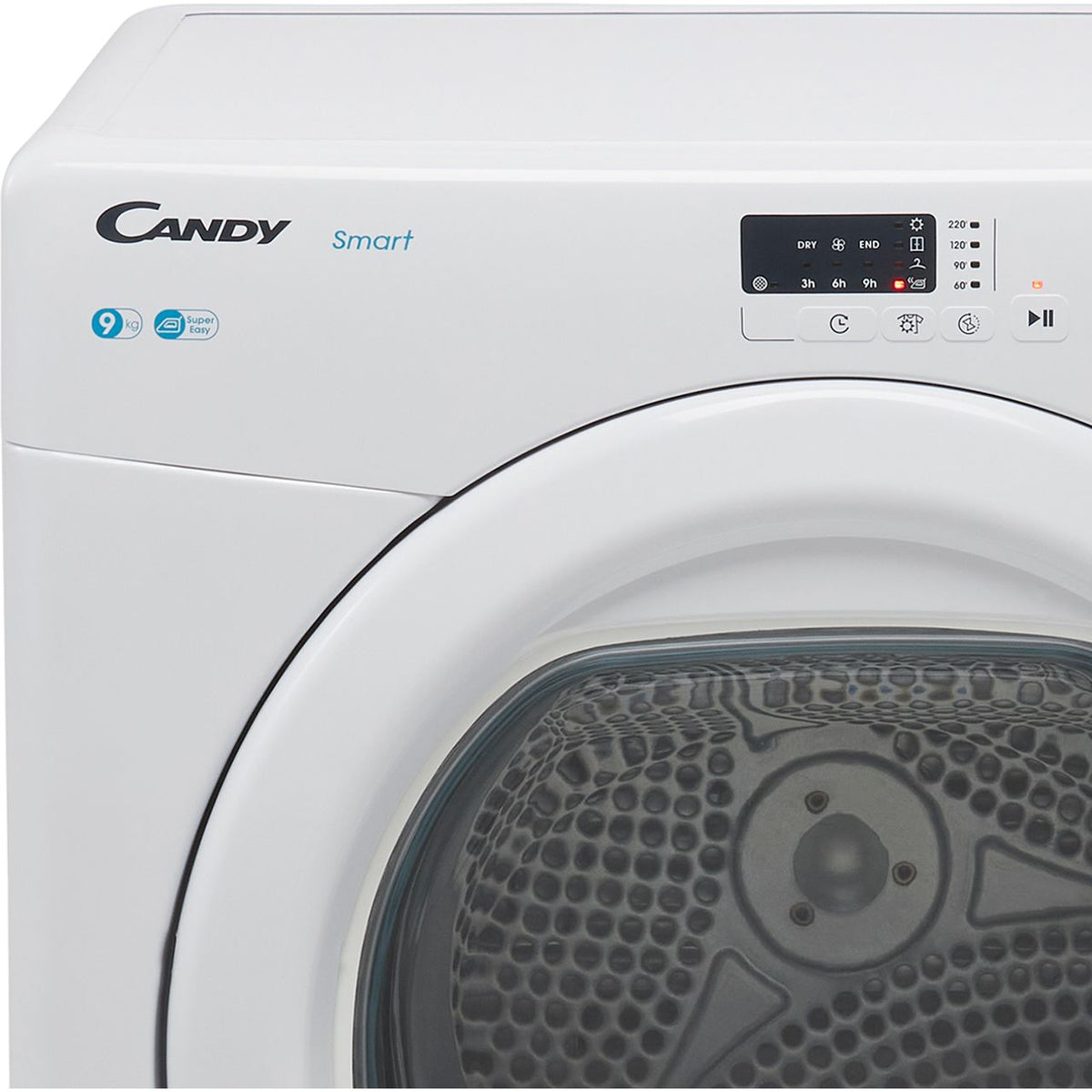 Candy CSEV9LG 9Kg Vented Tumble Dryer - White - C Rated