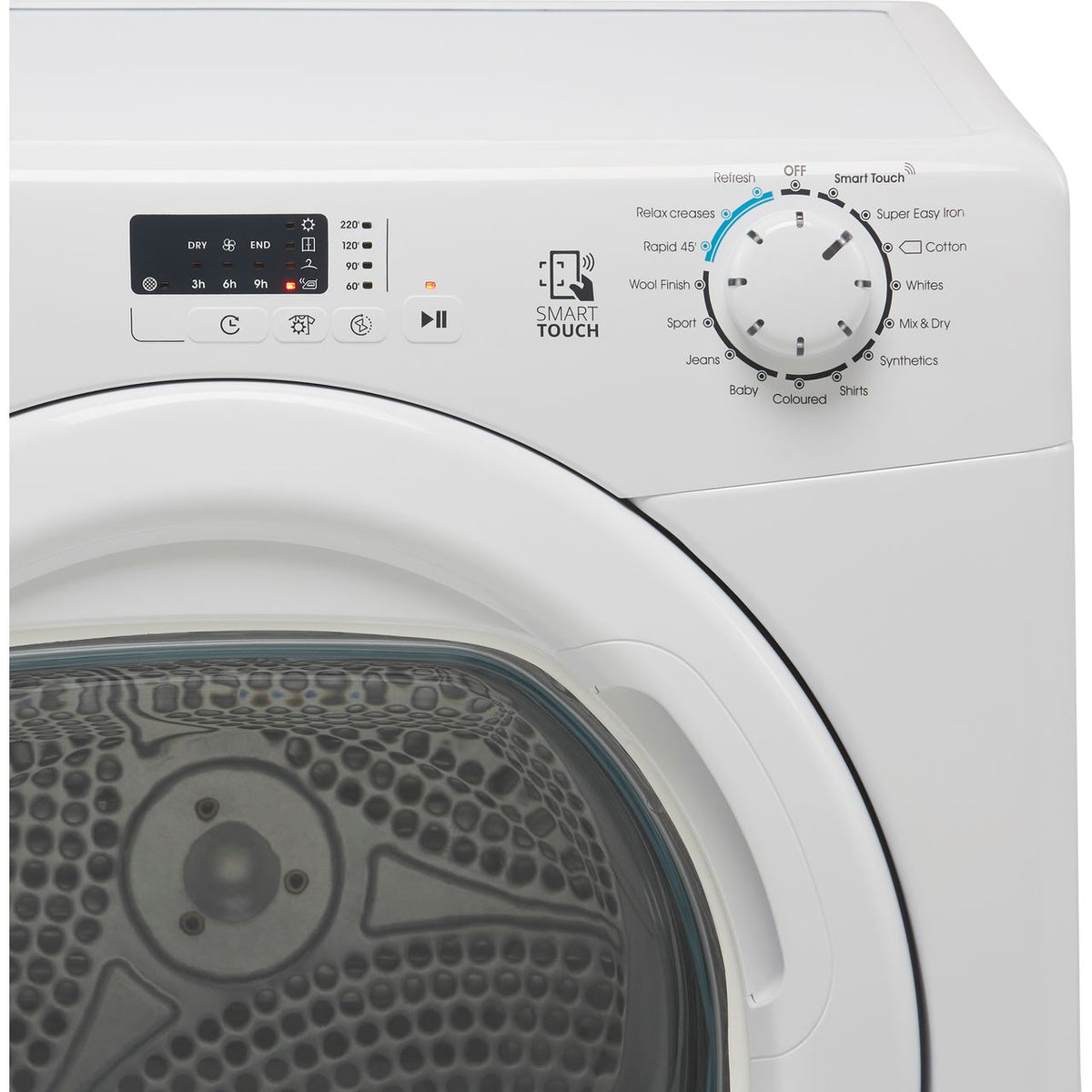 Candy CSEV9LG 9Kg Vented Tumble Dryer - White - C Rated