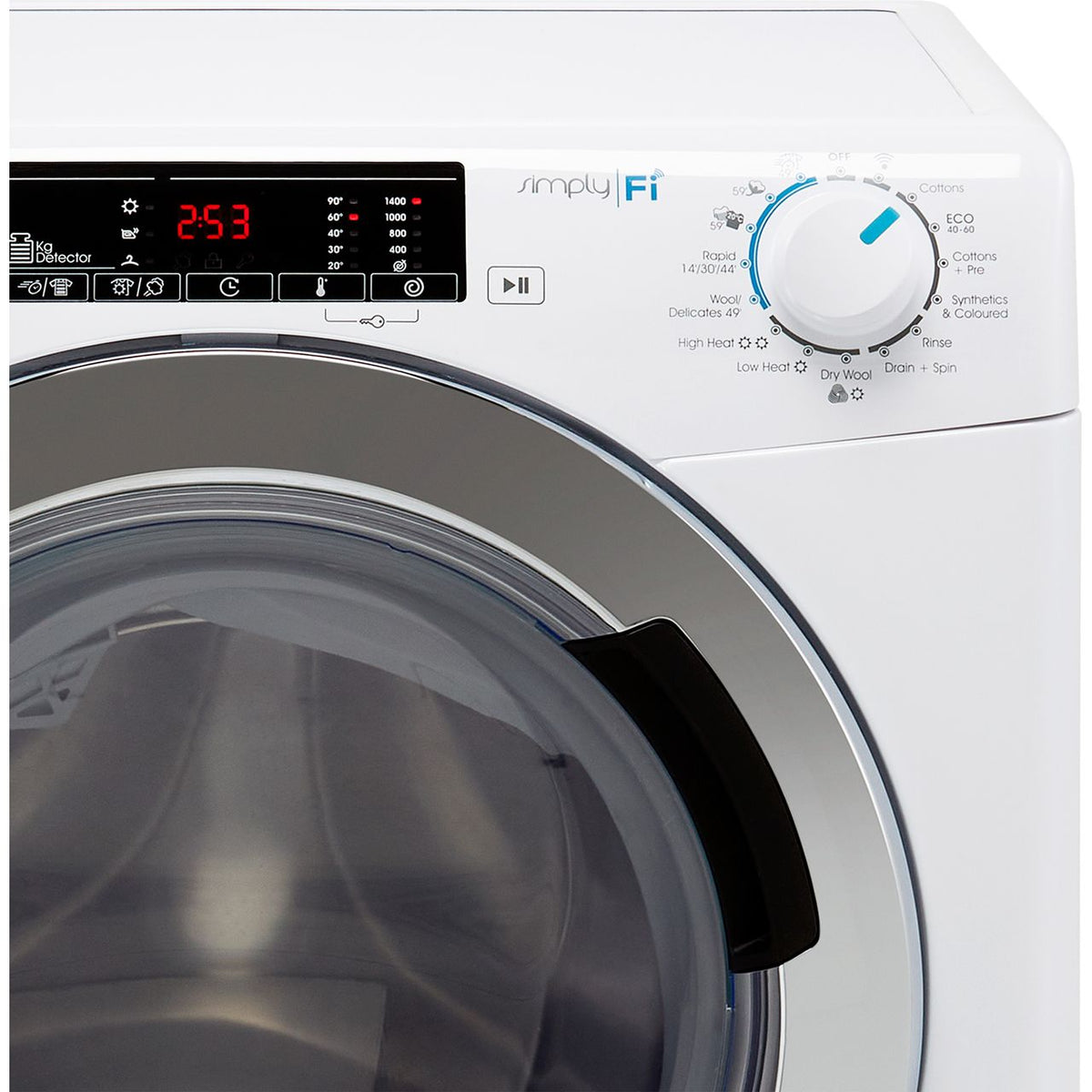 Candy Smart Pro CSOW4853TWCE Wifi Connected 8Kg - 5Kg Washer Dryer with 1400 rpm - White - E Rated