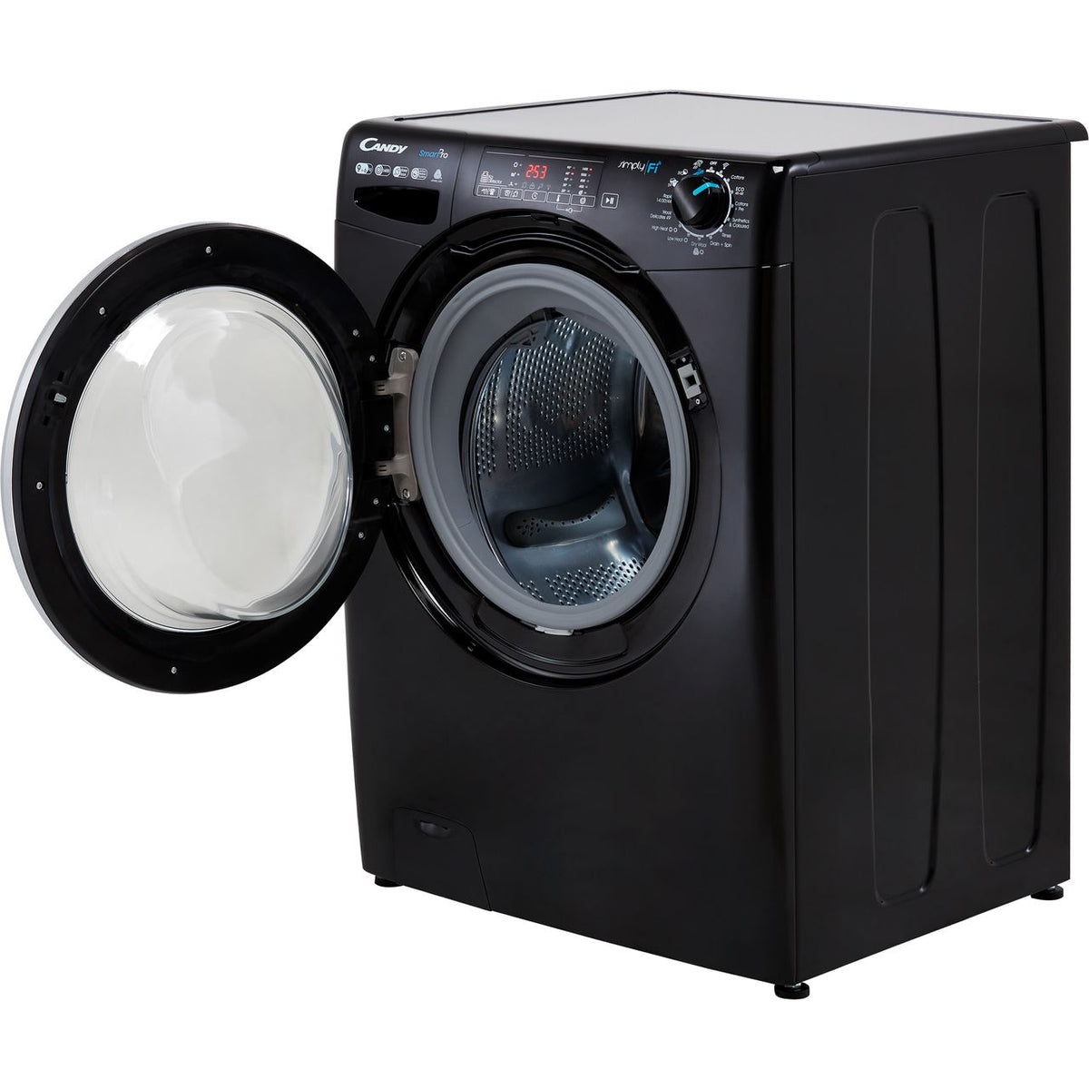 Candy Smart Pro CSOW4963TWCBE Wifi Connected 9Kg - 6Kg Washer Dryer with 1400 rpm - Black - E Rated