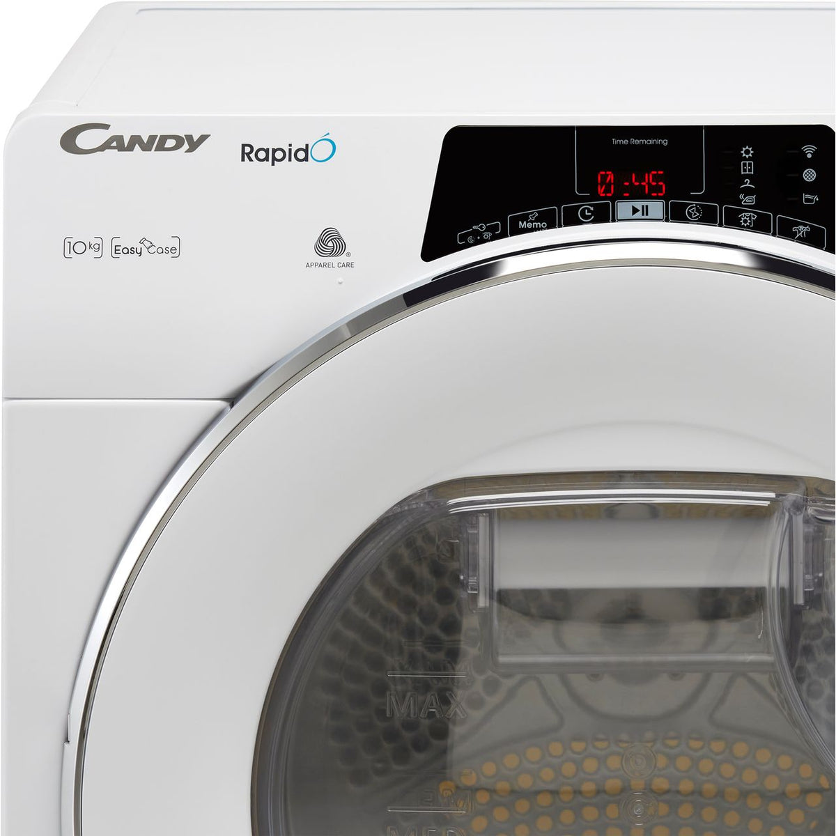 Candy ROEH10A2TCE Wifi Connected 10Kg Heat Pump Tumble Dryer - White - A++ Rated