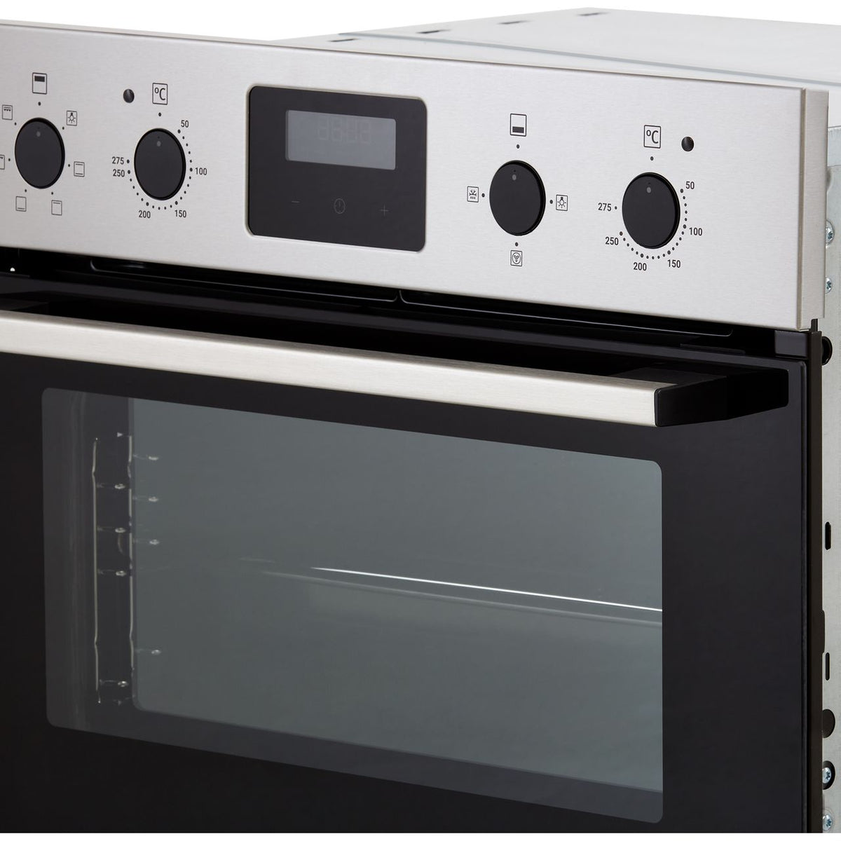 Zanussi ZKHNL3X1 Built In Electric Double Oven - Black - A-A Rated