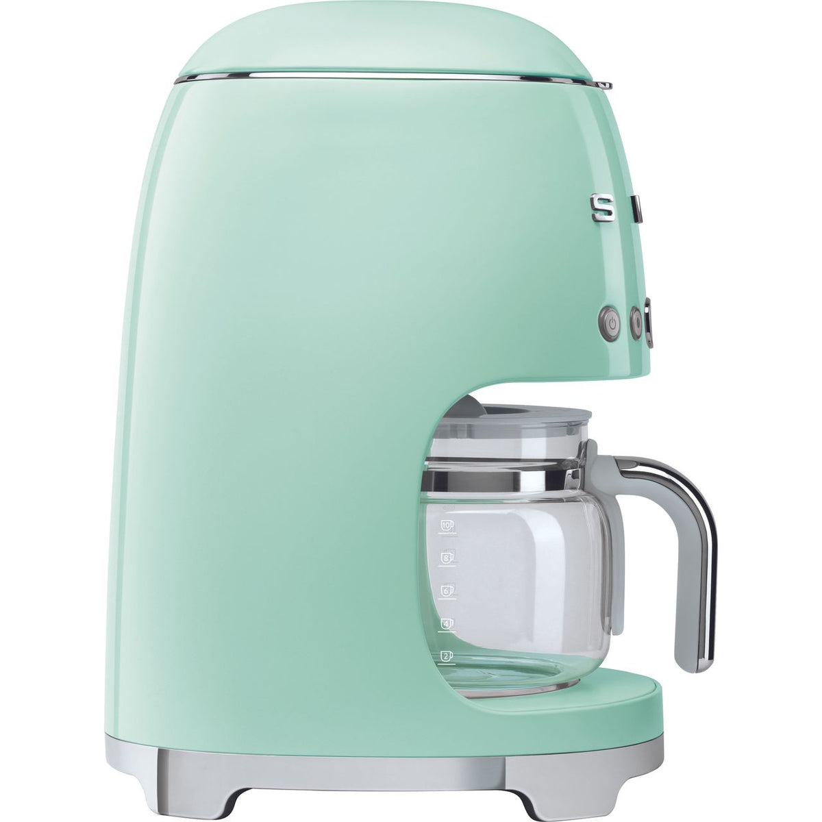 Smeg 50's Retro DCF02PGUK Filter Coffee Machine with Timer - Pastel Green