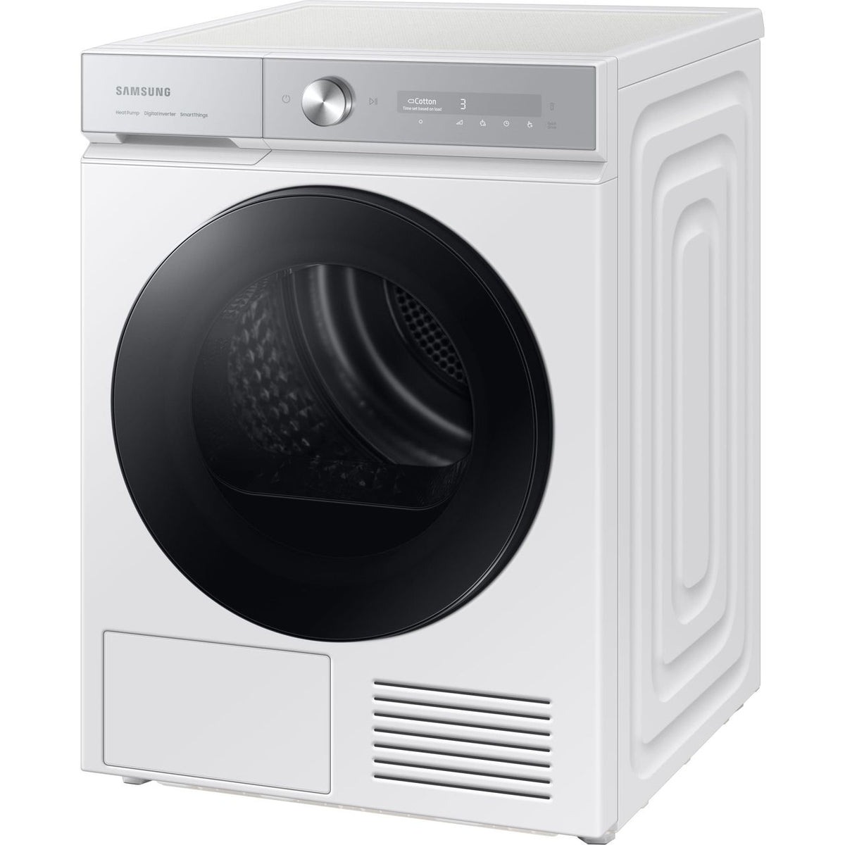 Samsung Series 8 DV90BB9445GH 9Kg Heat Pump Tumble Dryer - White - A+++ Rated