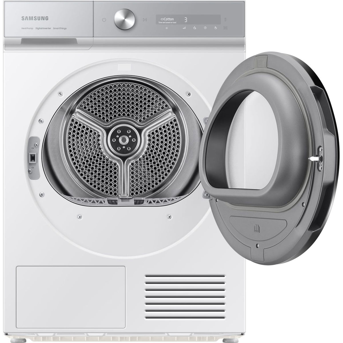 Samsung Series 8 DV90BB9445GH 9Kg Heat Pump Tumble Dryer - White - A+++ Rated