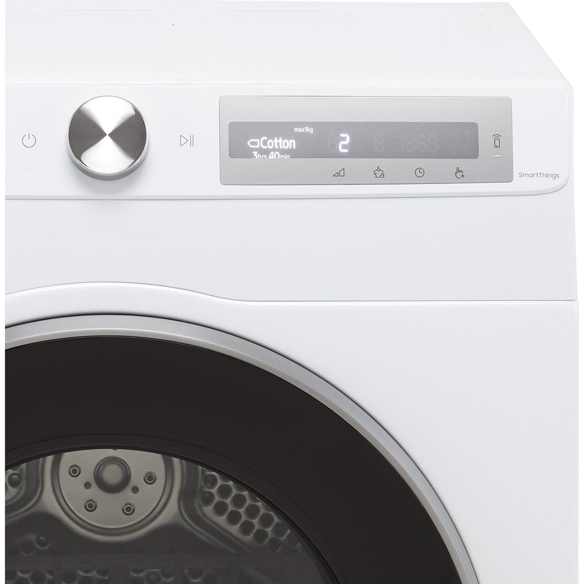 Samsung Series 6 OptimalDry™ DV90T6240LH Wifi Connected 9Kg Heat Pump Tumble Dryer - White - A+++ Rated