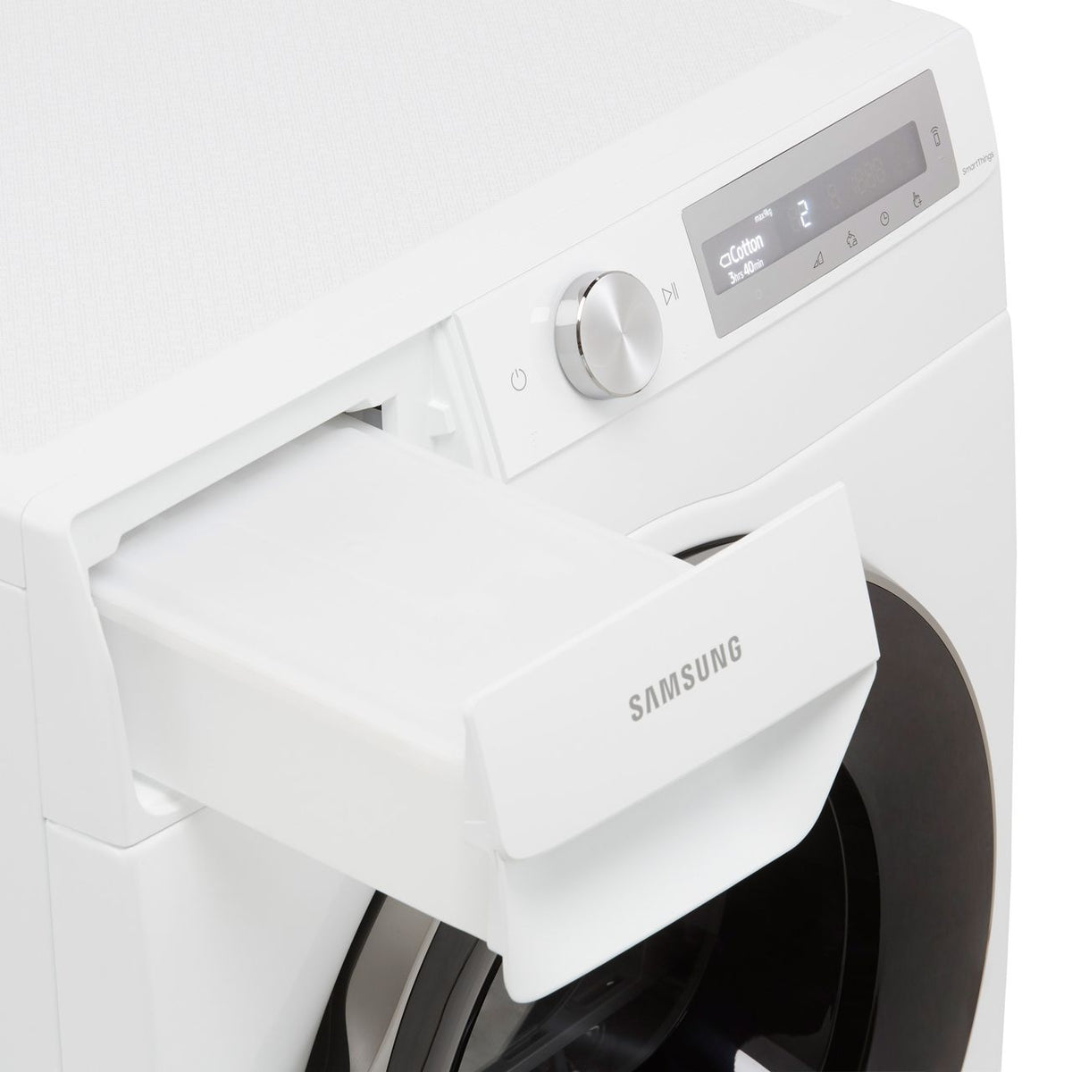 Samsung Series 6 OptimalDry™ DV90T6240LH Wifi Connected 9Kg Heat Pump Tumble Dryer - White - A+++ Rated