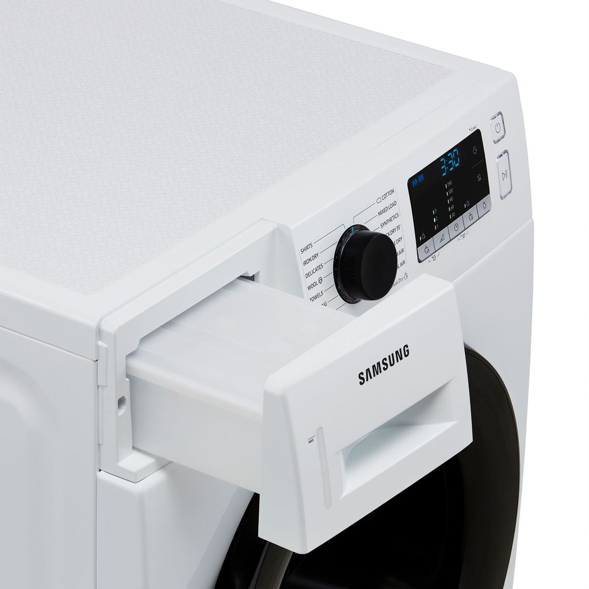 Samsung Series 5 OptimalDry™ DV90TA040AE 9Kg Heat Pump Tumble Dryer - White - A++ Rated