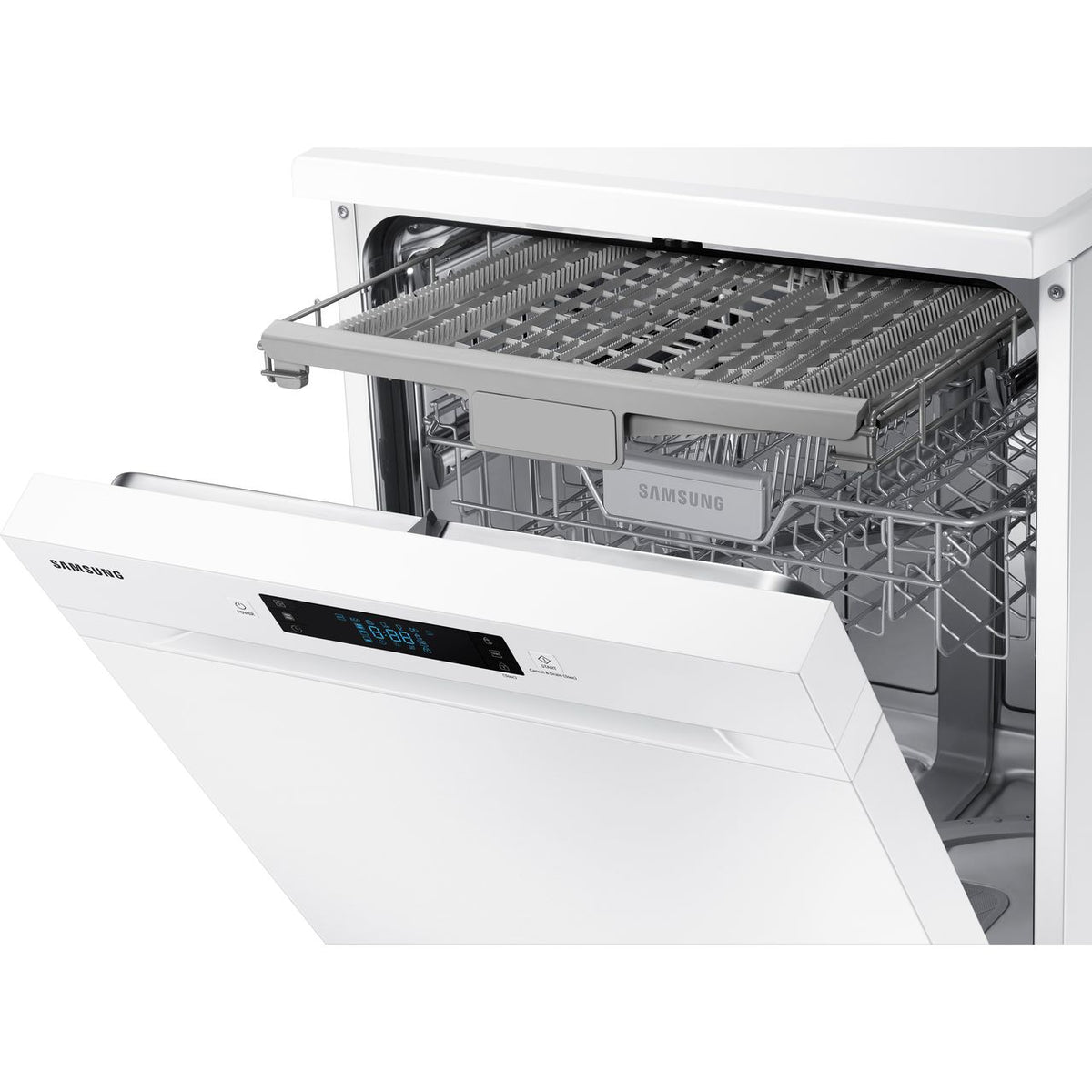 Samsung Series 6 DW60M6050FW Standard Dishwasher - White - E Rated