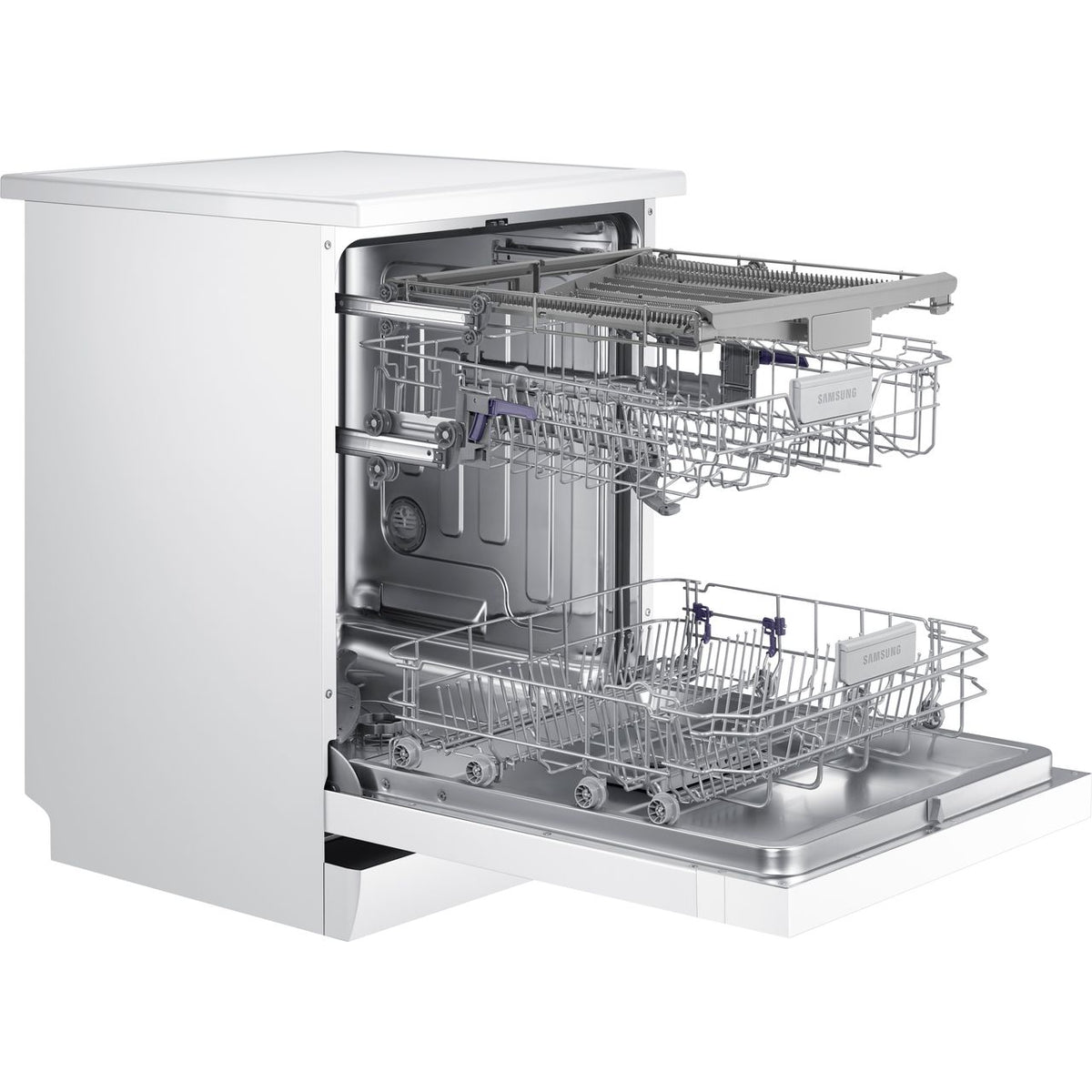 Samsung Series 6 DW60M6050FW Standard Dishwasher - White - E Rated