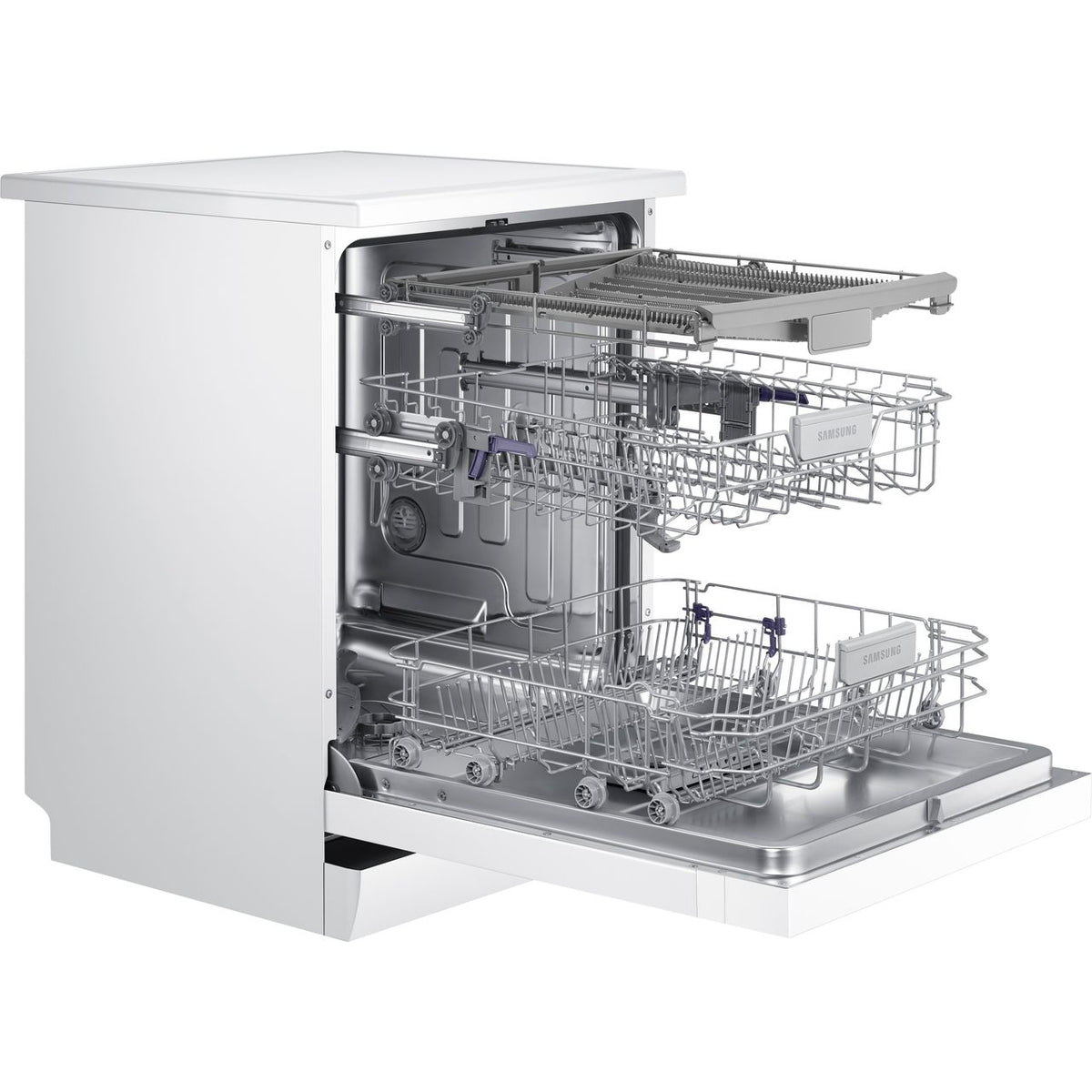 Samsung Series 6 DW60M6050FW Standard Dishwasher - White - E Rated