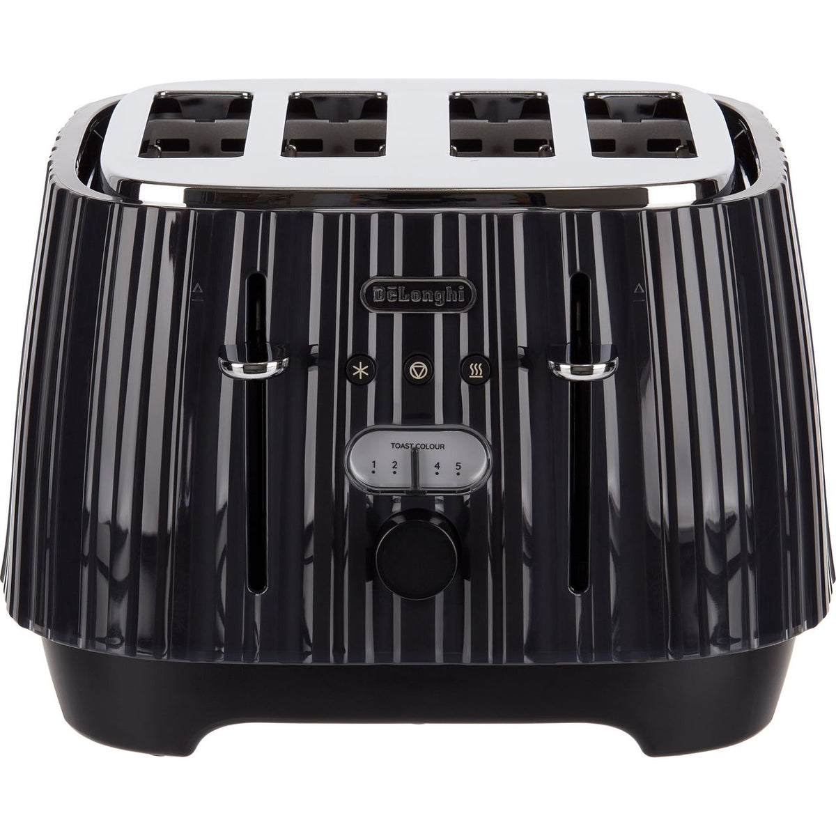 De'Longhi Ballerina CTD4003.BK 4 Slice Toaster - Black