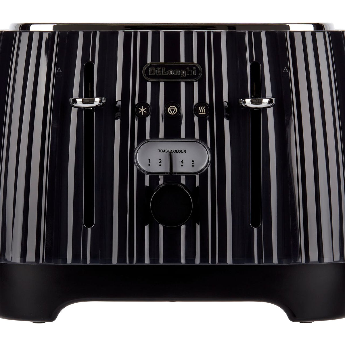 De'Longhi Ballerina CTD4003.BK 4 Slice Toaster - Black