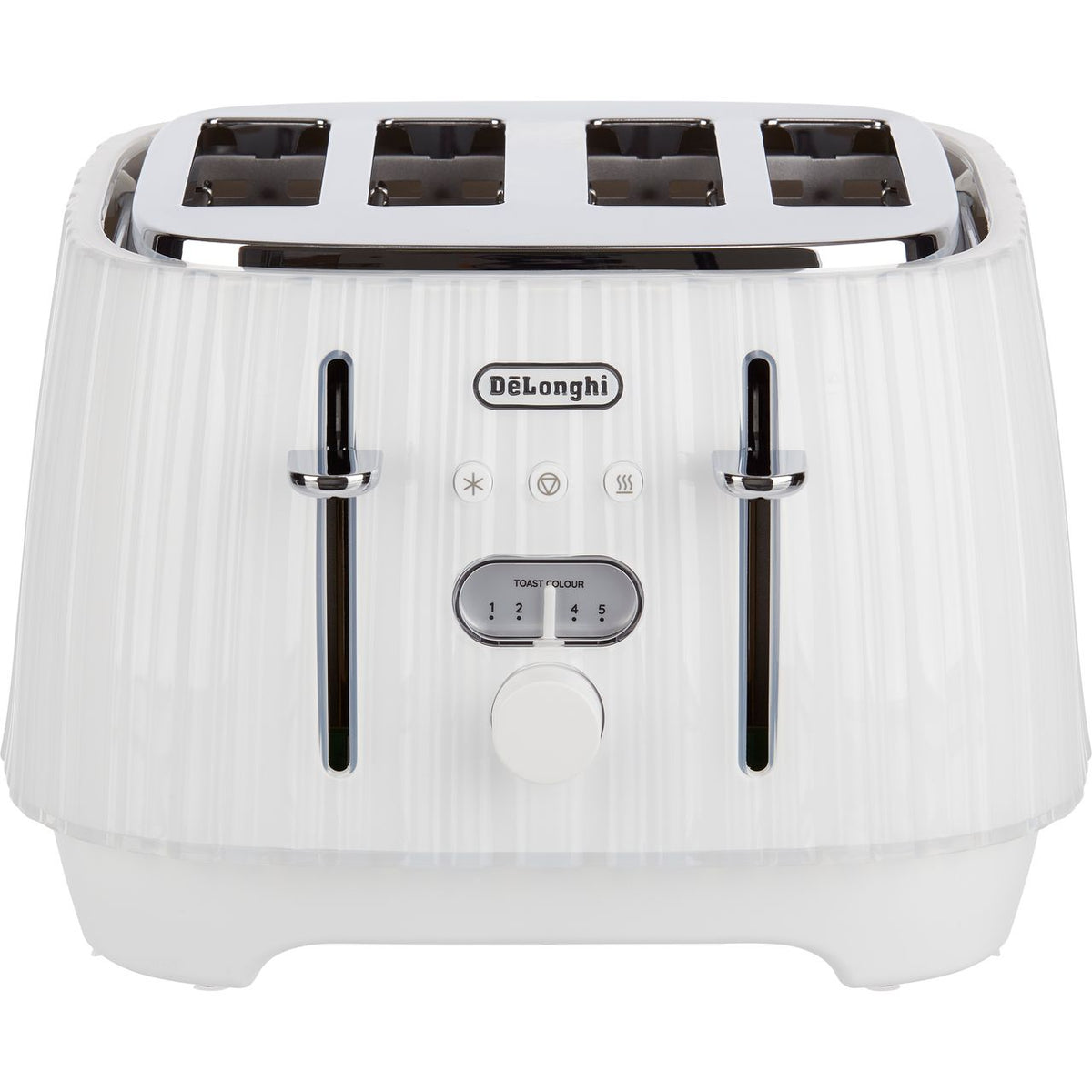 De'Longhi Ballerina CTD4003.W 4 Slice Toaster - White