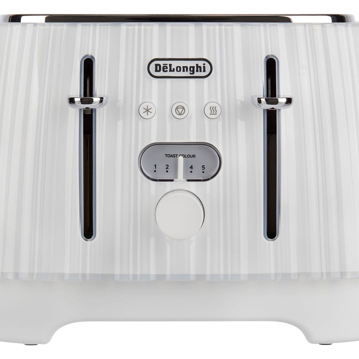 De'Longhi Ballerina CTD4003.W 4 Slice Toaster - White