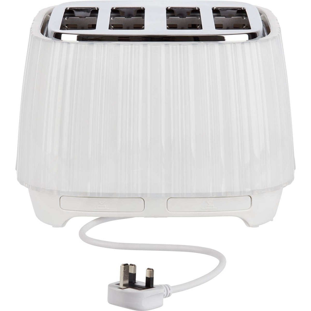 De'Longhi Ballerina CTD4003.W 4 Slice Toaster - White