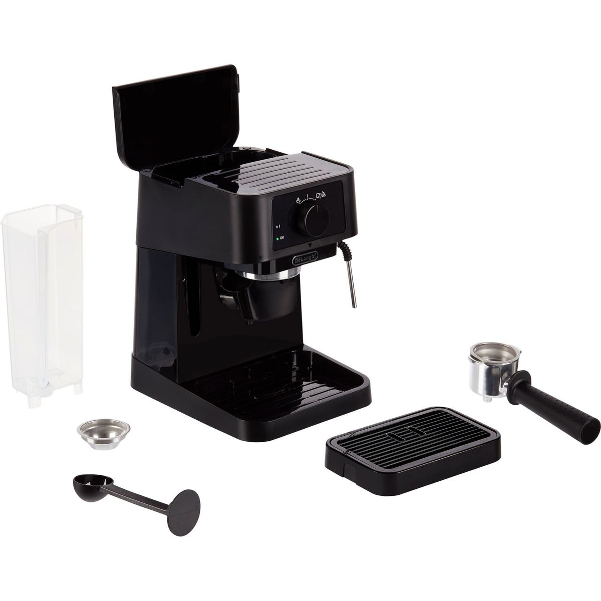 De'Longhi Stilosa Traditional Pump EC230.BK Espresso Coffee Machine - Black