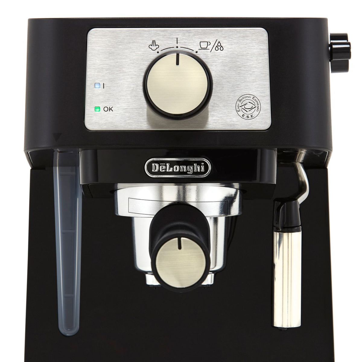 De'Longhi Stilosa Traditional Pump EC260.BK Espresso Coffee Machine - Black - Silver