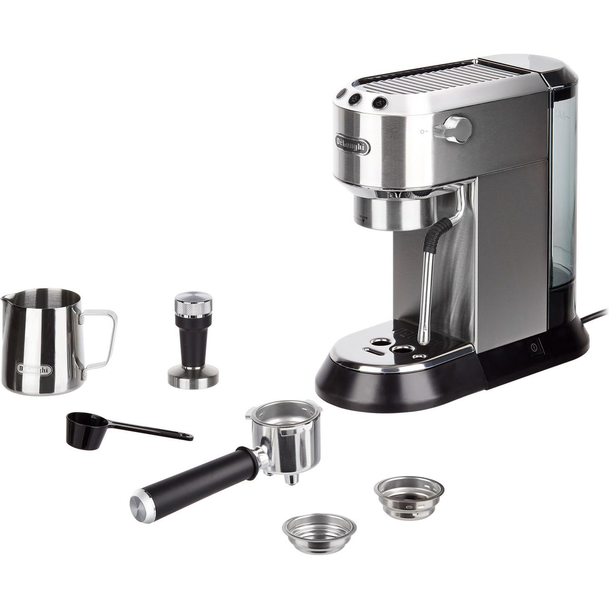 De'Longhi Dedica Arte EC885.M Espresso Coffee Machine - Silver