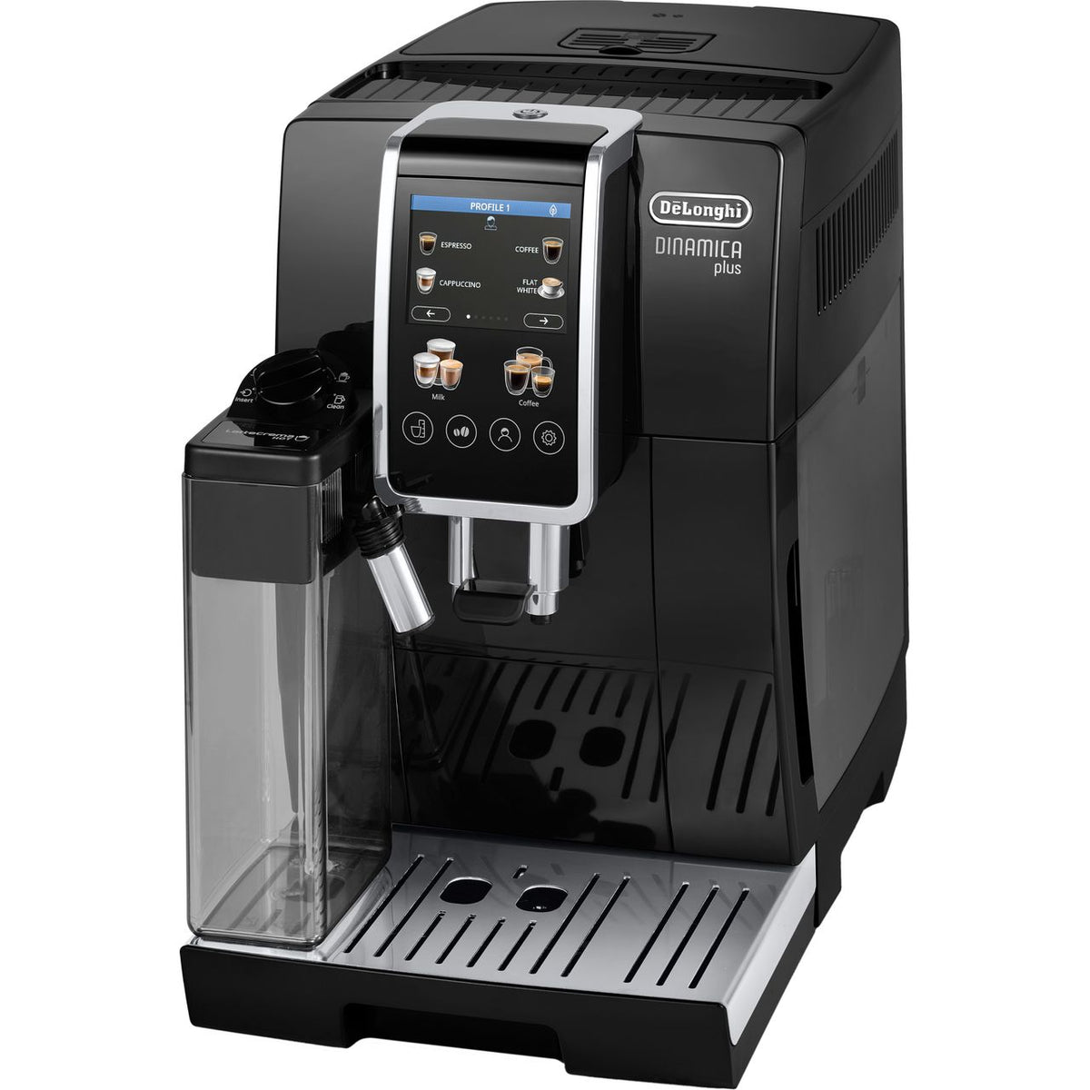 De'Longhi Dinamica Ecam ECAM382.70.B Bean to Cup Coffee Machine - Black