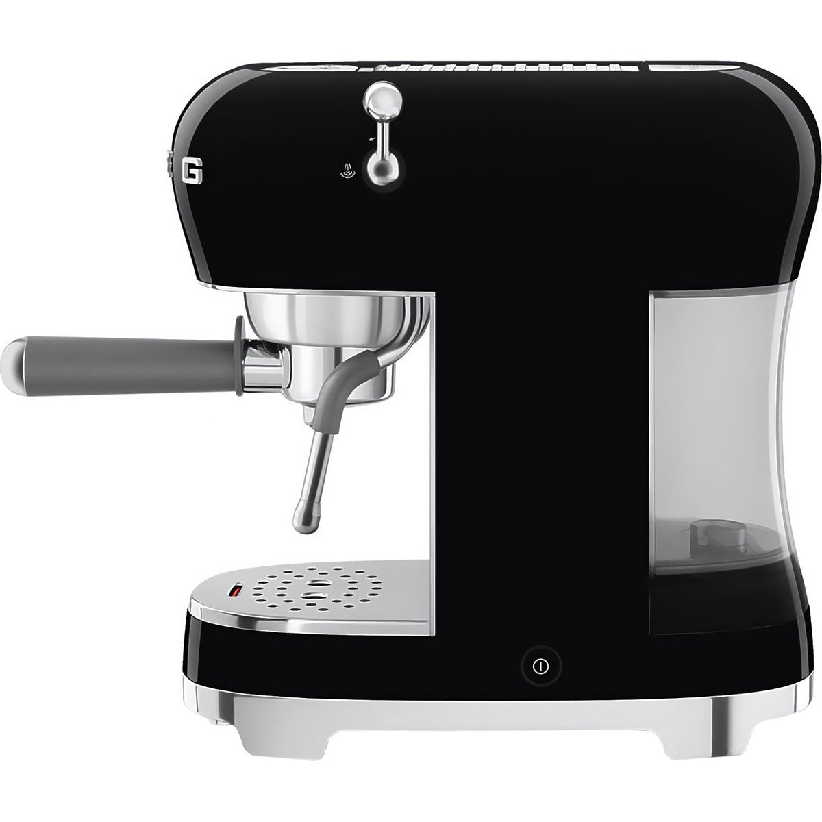 Smeg 50's Retro ECF02BLUK Espresso Coffee Machine - Black