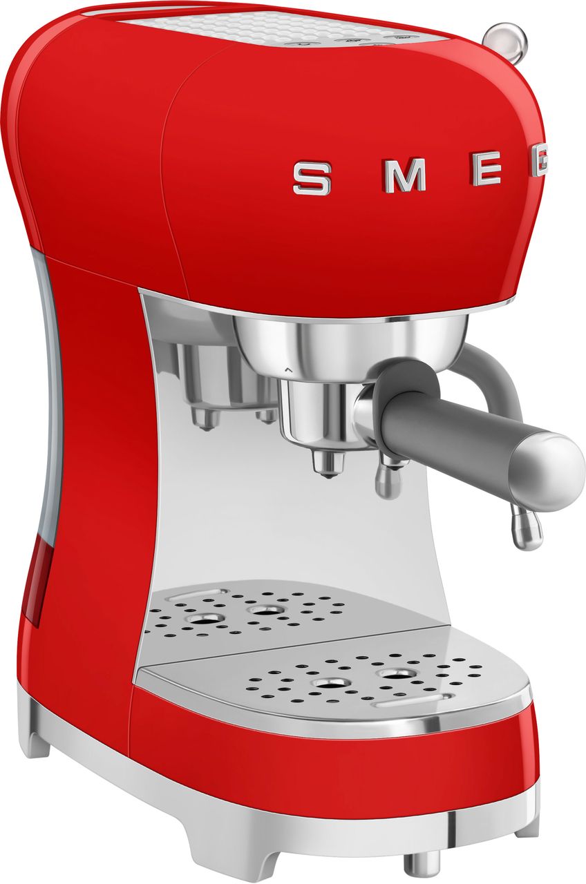 Smeg 50's Retro ECF02RDUK Espresso Coffee Machine - Red