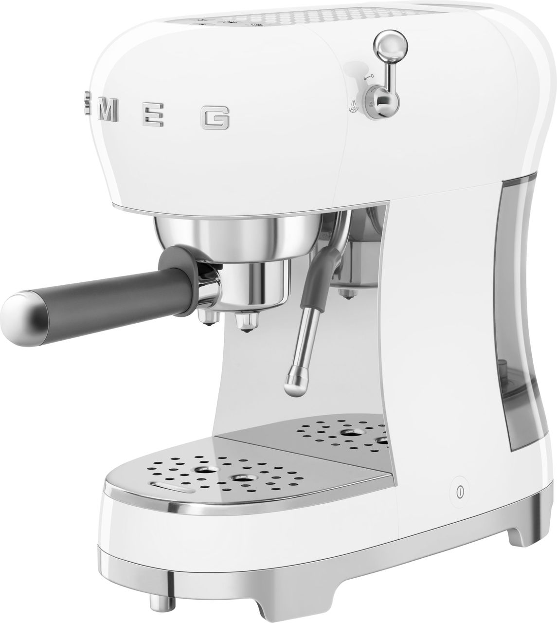 Smeg 50's Retro ECF02WHUK Espresso Coffee Machine - White