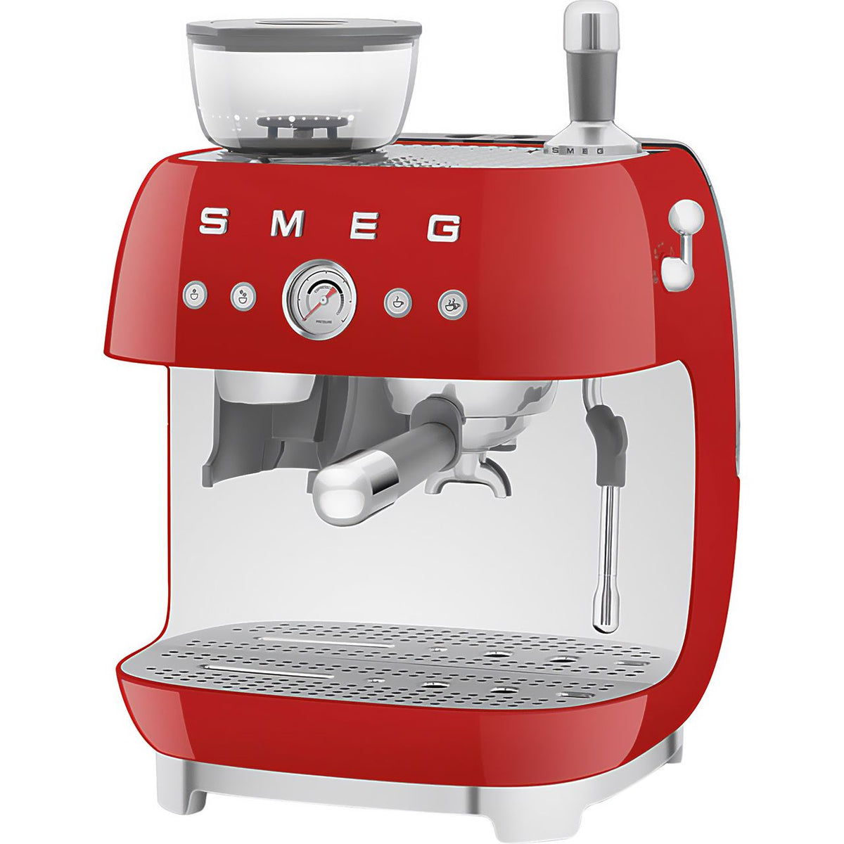 Smeg 50's Style EGF03RDUK Espresso Coffee Machine - Red