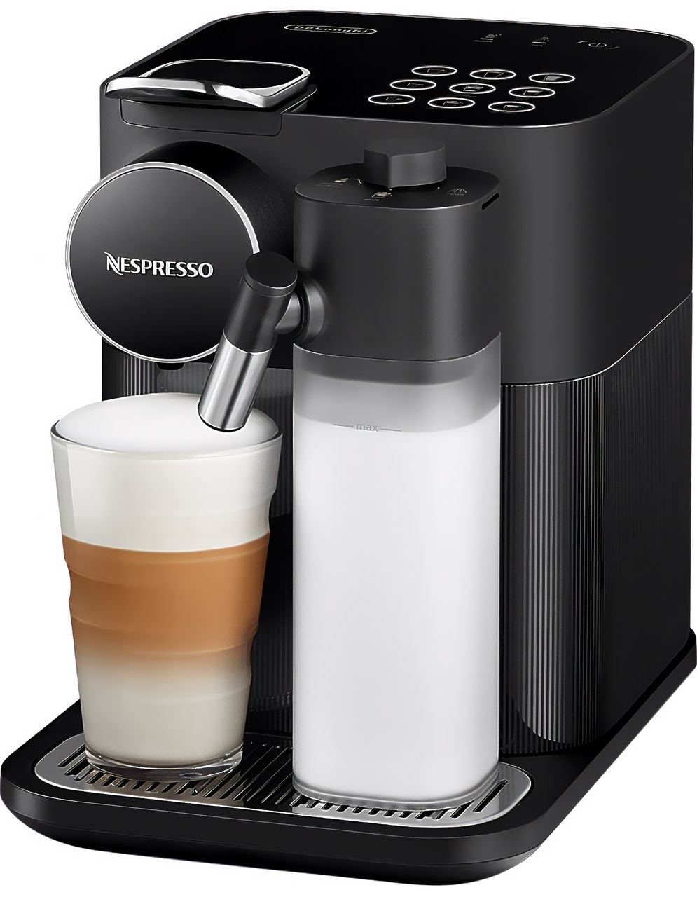 Nespresso by De'Longhi Gran Lattissima EN640.B Pod Coffee Machine with Milk Frother - Black