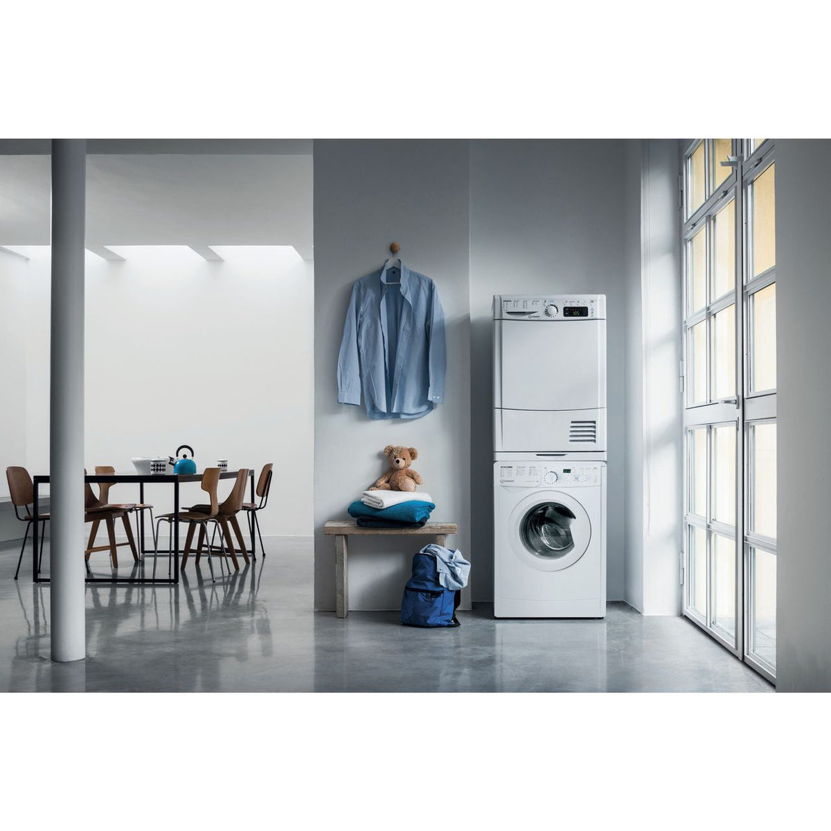 Indesit My Time EWD81483WUKN 8kg Washing Machine with 1400 rpm - White - D Rated