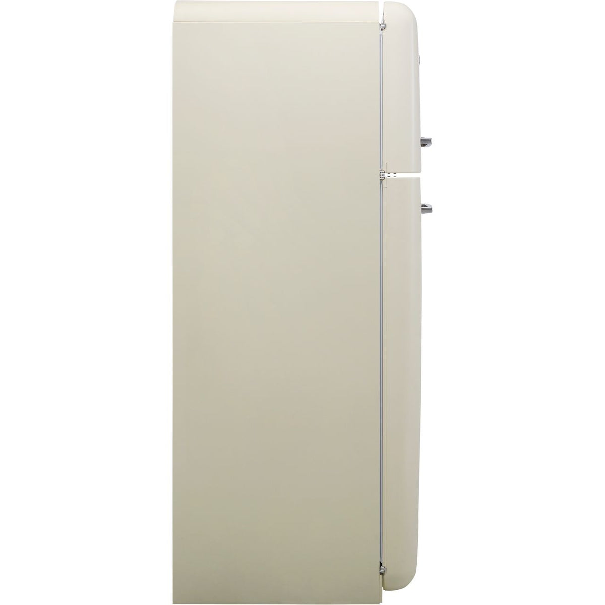 Smeg Left Hand Hinge FAB30LCR5UK 80-20 Fridge Freezer - Cream - D Rated