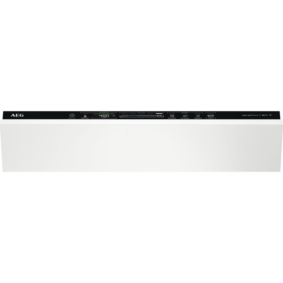 AEG FSS83708P Wifi Connected Fully Integrated Standard Dishwasher - Black Control Panel - D Rated