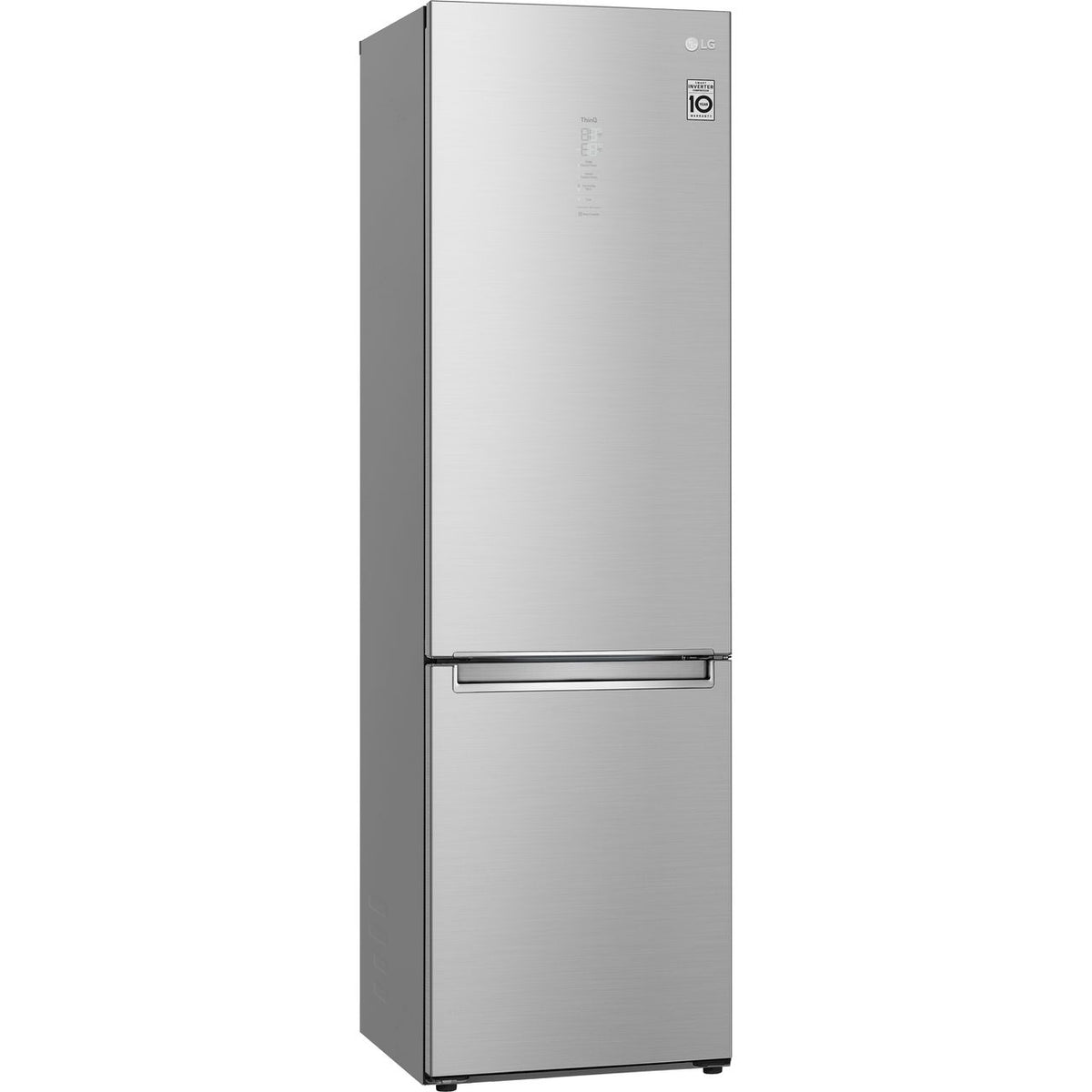 LG NatureFRESH™ GBB92STACP1 Wifi Connected 70-30 Frost Free Fridge Freezer - Stainless Steel - C Rated