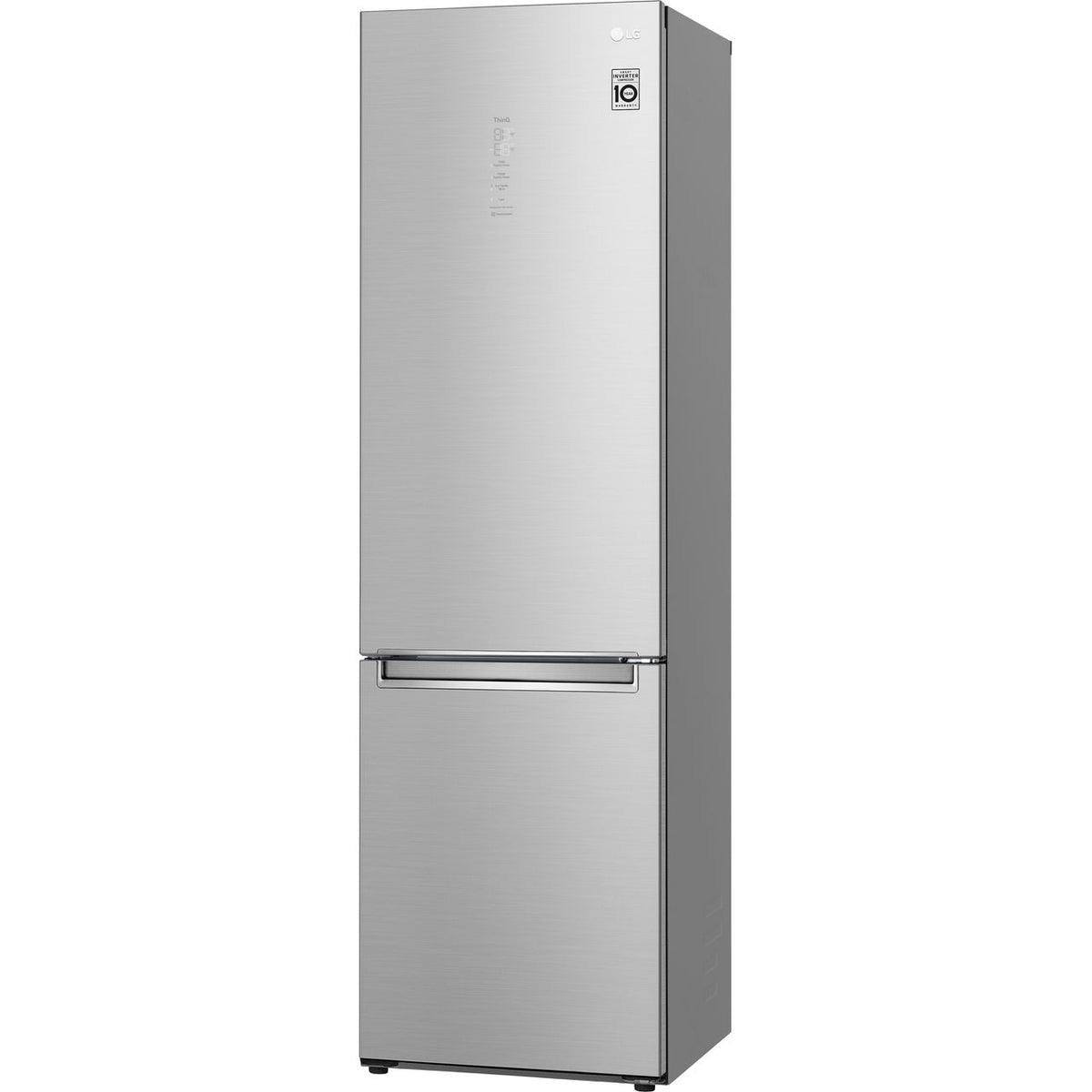 LG NatureFRESH™ GBB92STACP1 Wifi Connected 70-30 Frost Free Fridge Freezer - Stainless Steel - C Rated