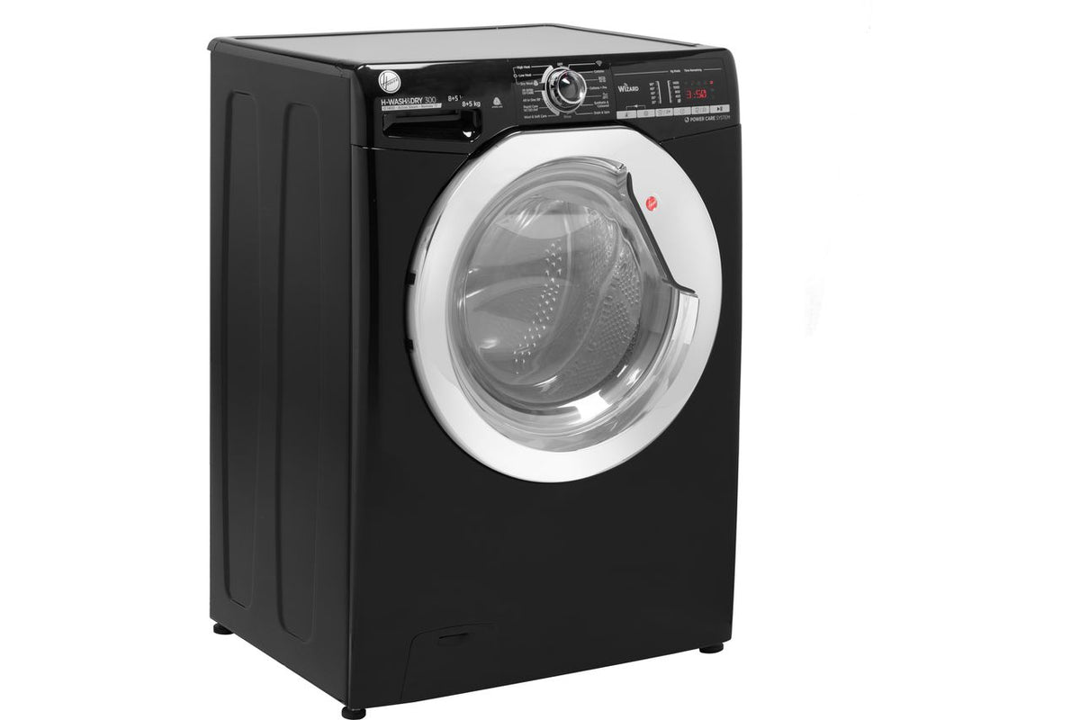 Hoover H-WASH 300 LITE H3DS4855TACBE Wifi Connected 8Kg - 5Kg Washer Dryer with 1400 rpm - Black - E Rated