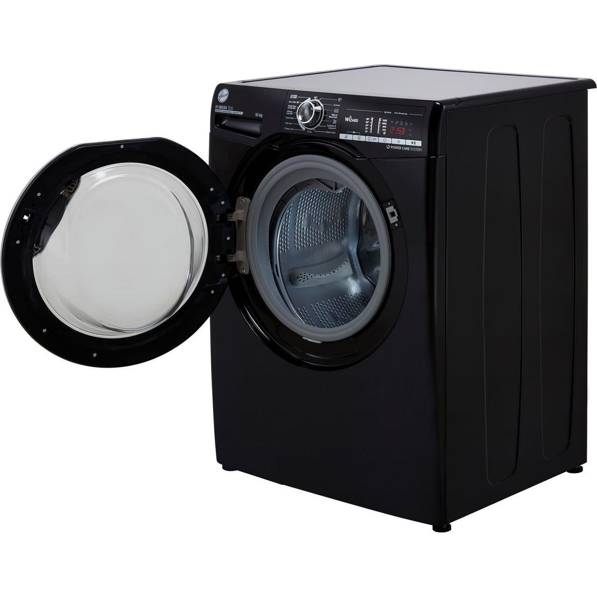 Hoover H-WASH 300 LITE H3WS4105TACBE 10kg Washing Machine with 1400 rpm - Black - C Rated