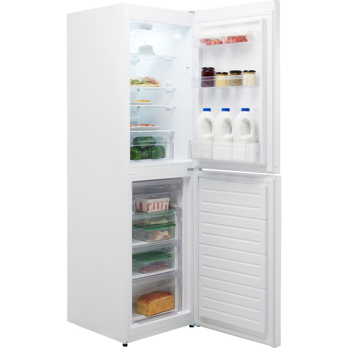 Hotpoint HBNF55181WUK1 50-50 Frost Free Fridge Freezer - White - F Rated