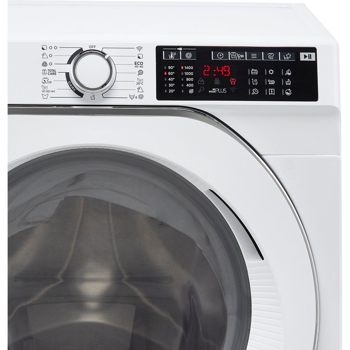 Hoover H-WASH 500 HD4106AMC-1 Wifi Connected 10Kg - 6Kg Washer Dryer with 1400 rpm - White - D Rated