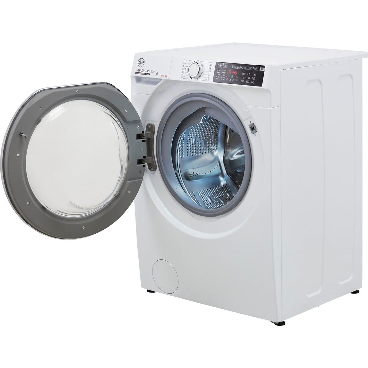 Hoover H-WASH 500 HD4106AMC-1 Wifi Connected 10Kg - 6Kg Washer Dryer with 1400 rpm - White - D Rated