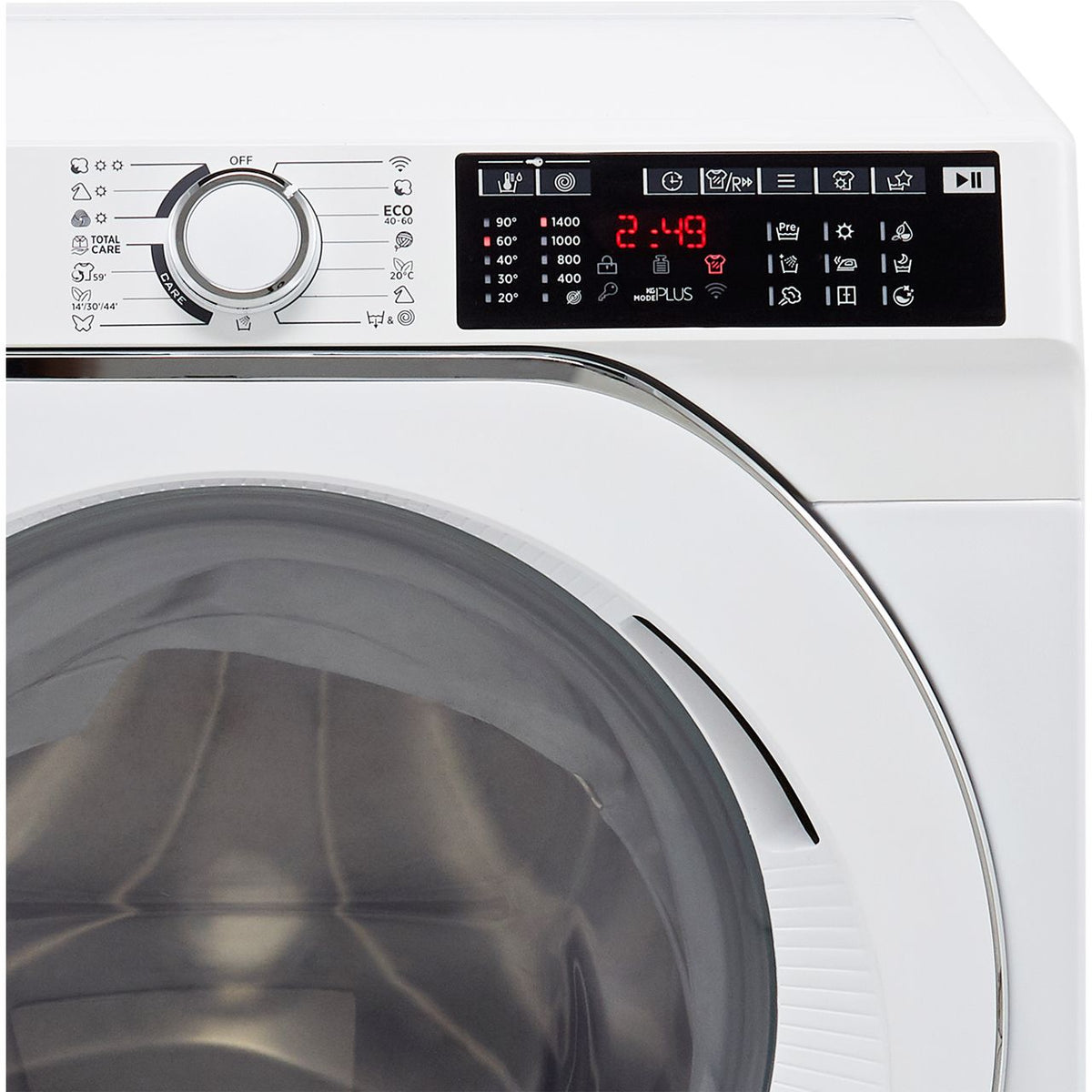 Hoover H-WASH 500 HD496AMC-1 Wifi Connected 9Kg - 6Kg Washer Dryer with 1400 rpm - White - D Rated