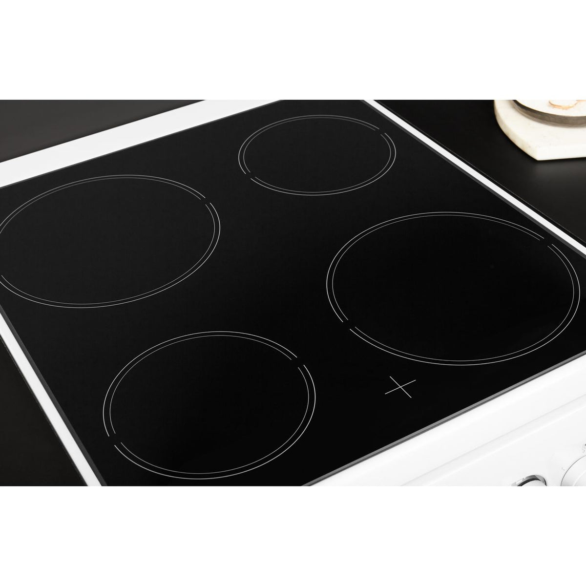 Hotpoint HD5V93CCW-UK 50cm Electric Cooker with Ceramic Hob - White - A-B Rated