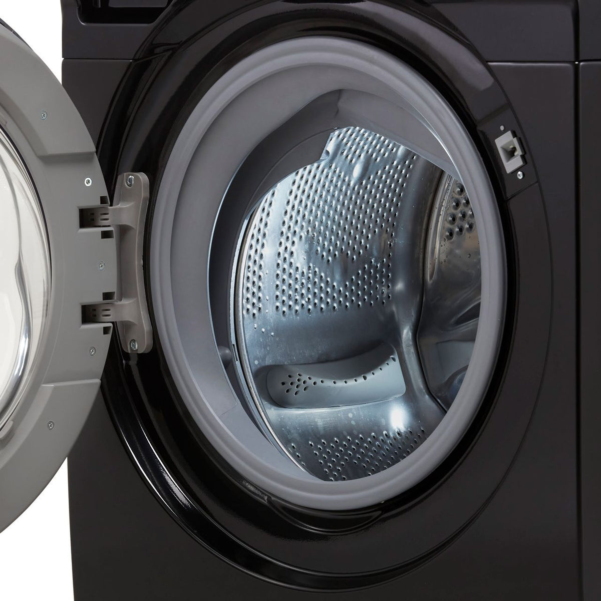 Hoover H-WASH 500 HDD4106AMBCB Wifi Connected 10Kg - 6Kg Washer Dryer with 1400 rpm - Black - D Rated