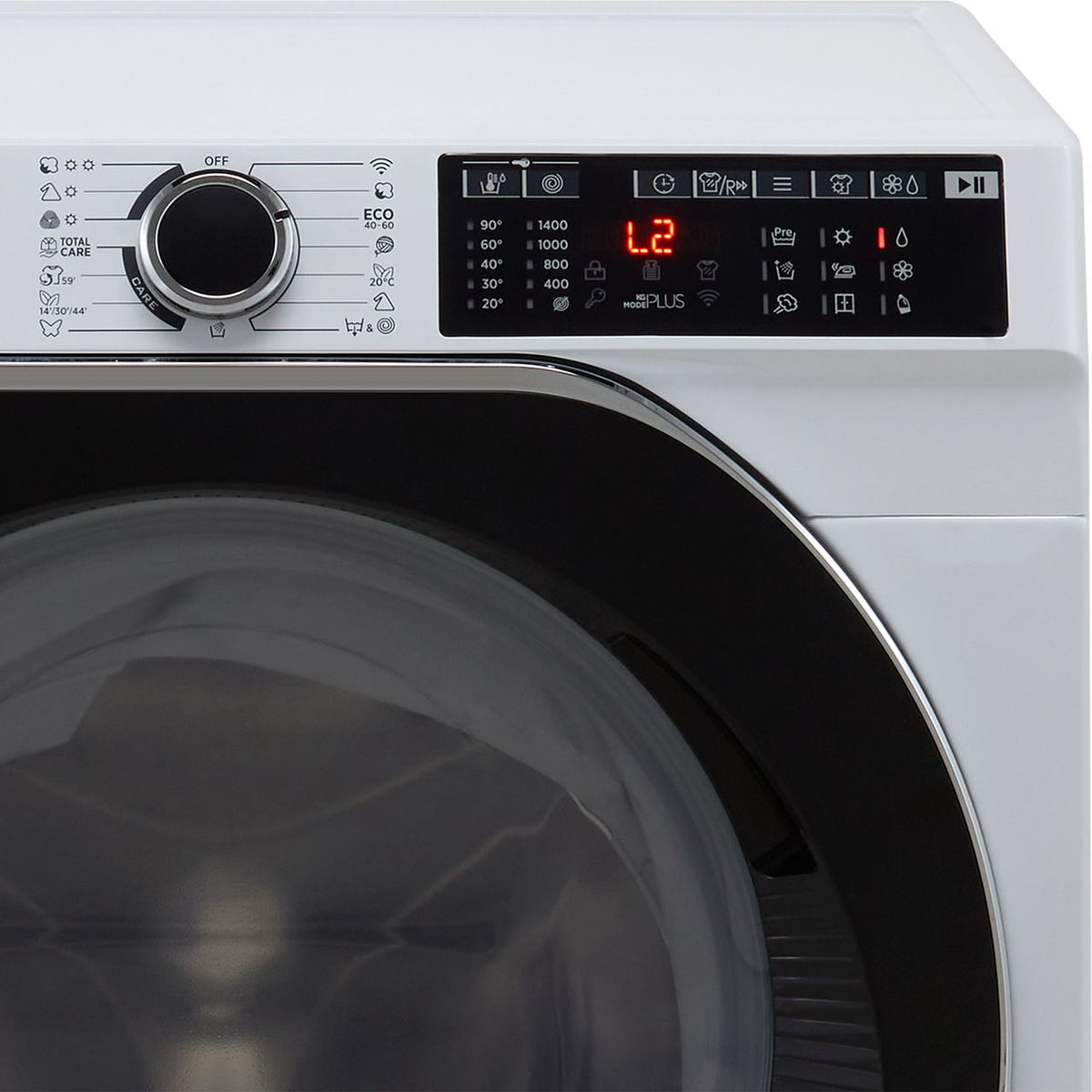 Hoover H-WASH 500 HDD4106AMBC Wifi Connected 10Kg - 6Kg Washer Dryer with 1400 rpm - White - D Rated