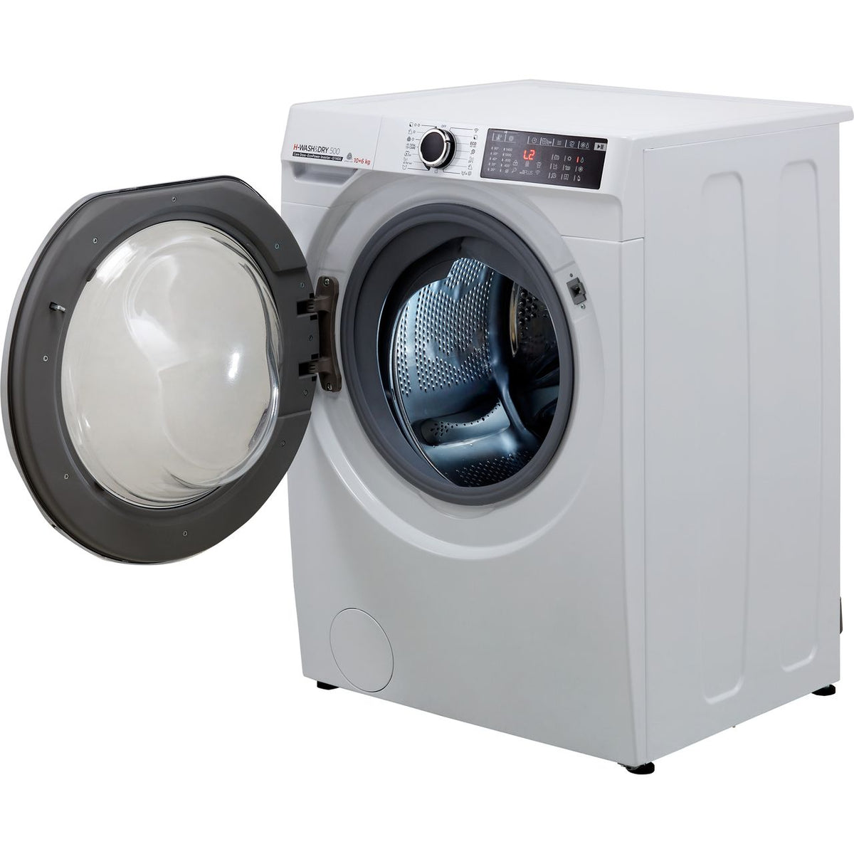 Hoover H-WASH 500 HDD4106AMBC Wifi Connected 10Kg - 6Kg Washer Dryer with 1400 rpm - White - D Rated