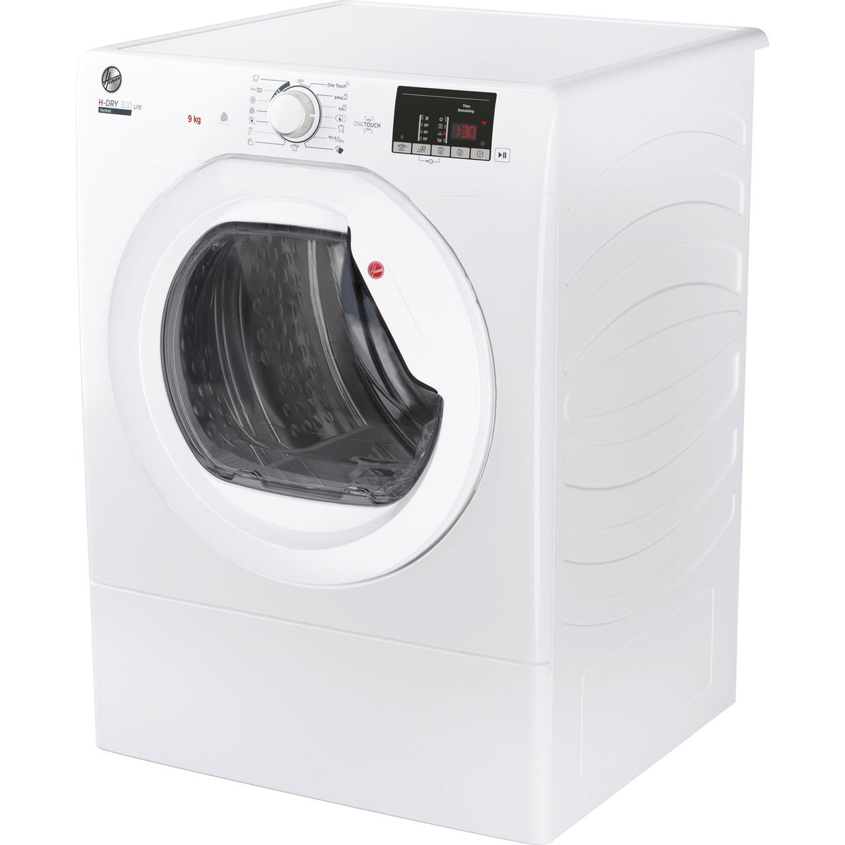 Hoover H-DRY 300 HLEV9DG 9Kg Vented Tumble Dryer - White - C Rated