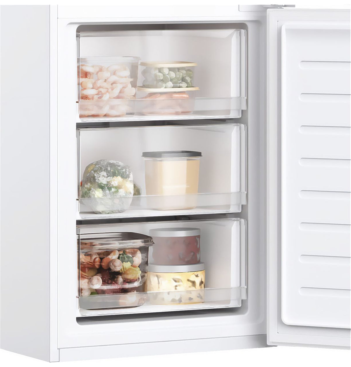 Hoover H-FRIDGE 500 HOCE4T618EWK Wifi Connected 60-40 Total No Frost Fridge Freezer - White - E Rated