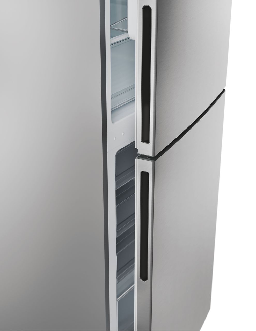 Hoover H-FRIDGE 300 HOCT3L517EWSK 50-50 Fridge Freezer - Silver - E Rated